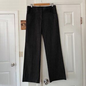 My Michelle Black Pinstripe Trousers Juniors size 13